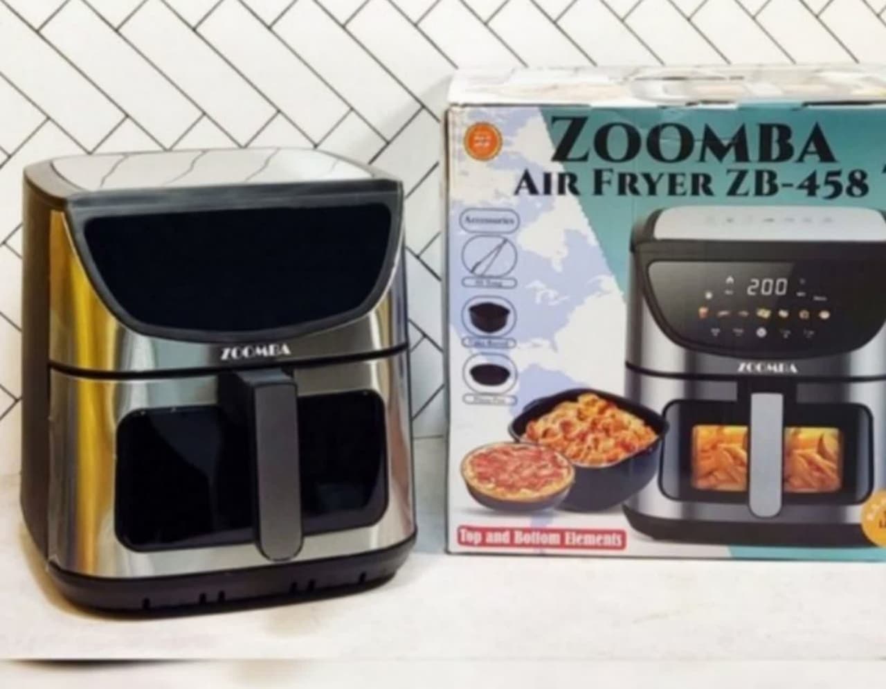 سرخ کن زومبا مدلZB458 ارسال رایگان