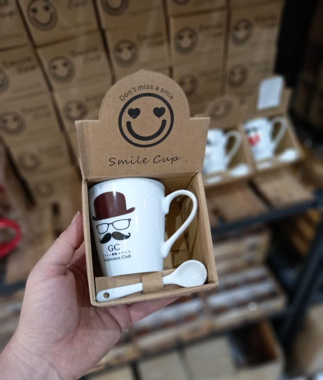 ماگ قاشق دار سبیل