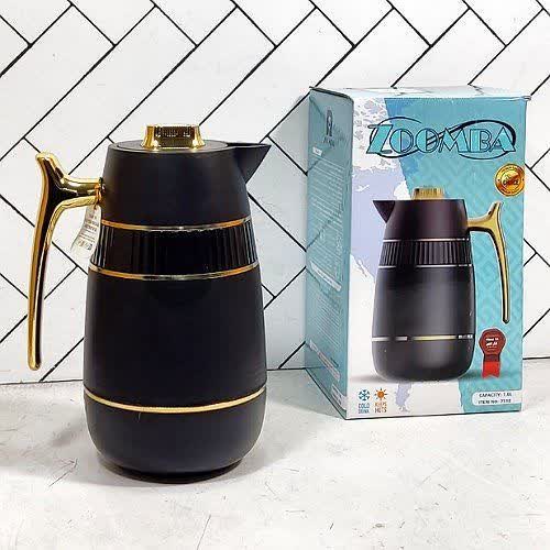 فلاسک1لیتر شیشه صورتی مونزا زومبا